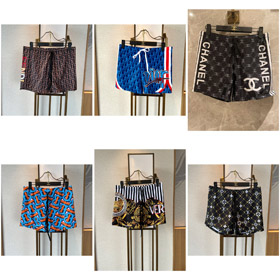 Louis Vuitton LV, Fendi, Burberry Comfortable Drawstring Boxer Swim Trunks-6492  